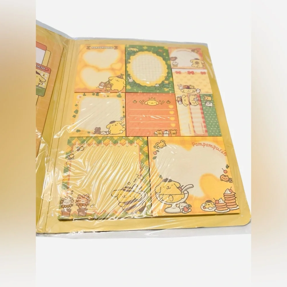 Sanrio Pompompurin Sticky Note Book